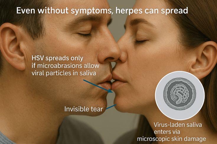 Even Without Symptoms, Herpes Can Still Spread — But There Is Hope